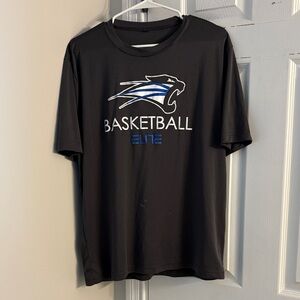 Black Basketball Graphic Tee